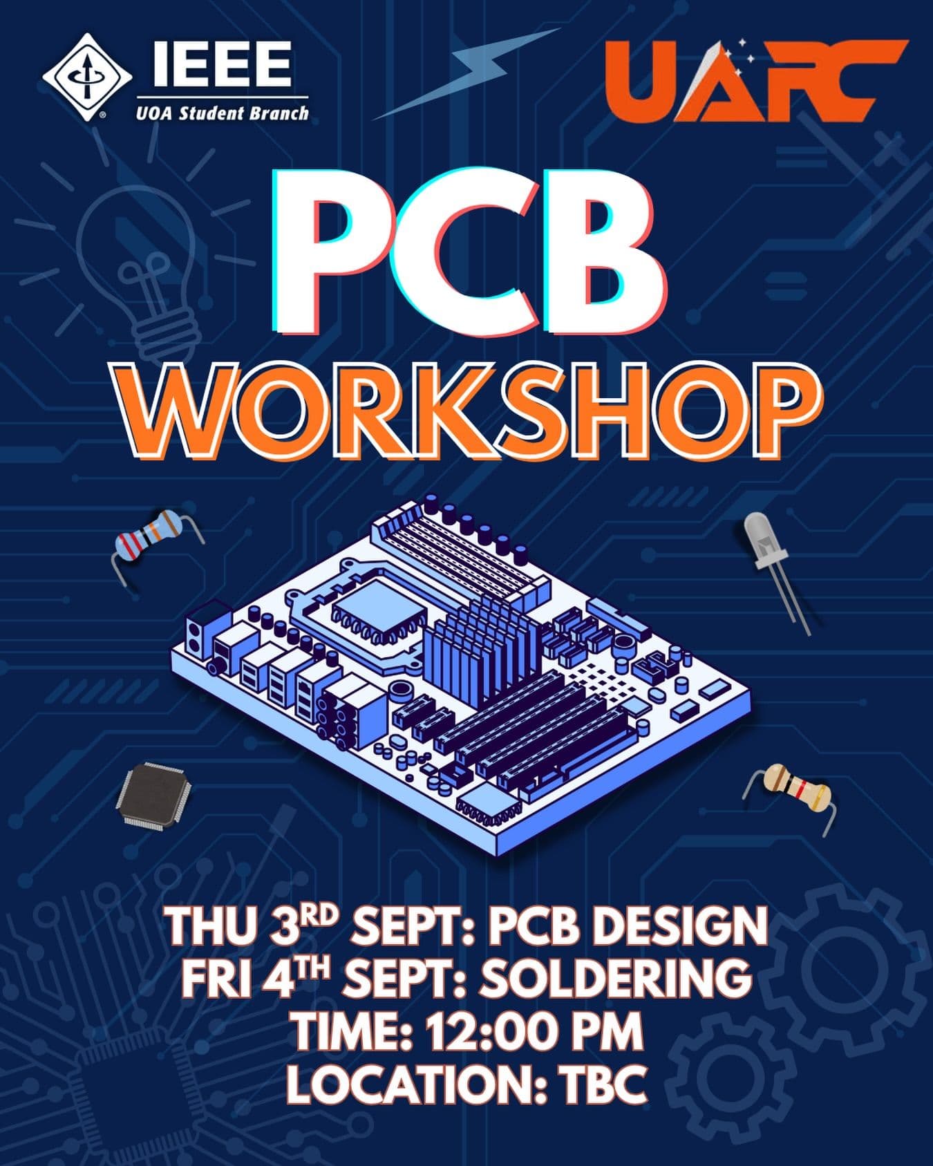 π UARC x IEEE PCB Workshop β‘